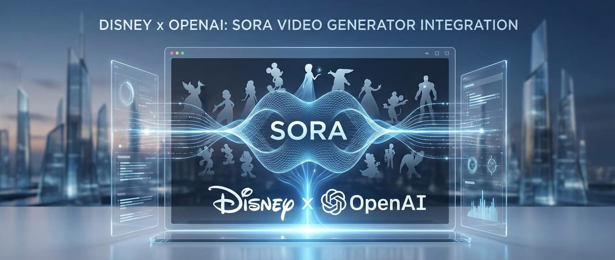 Disney и OpenAI интегрируют более 200 культовых персонажей в видеогенератор Sora