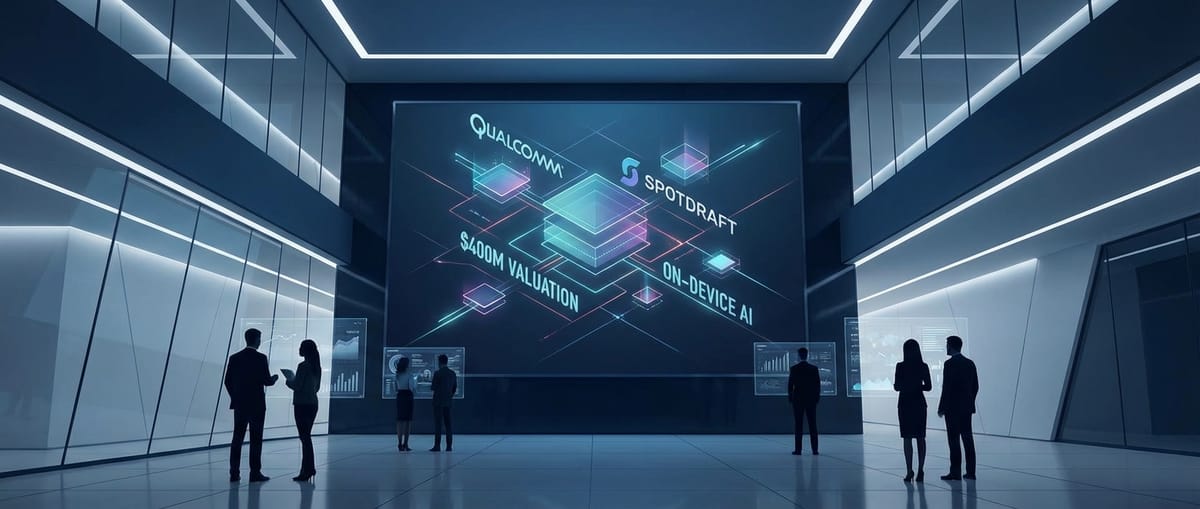 Qualcomm ставит на LegalTech: оценка SpotDraft стремится к $400 млн на фоне внедрения on-device ИИ