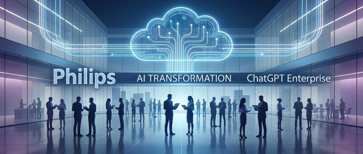 Масштабная AI-трансформация: Philips обучит 70 000 сотрудников работе с ChatGPT Enterprise