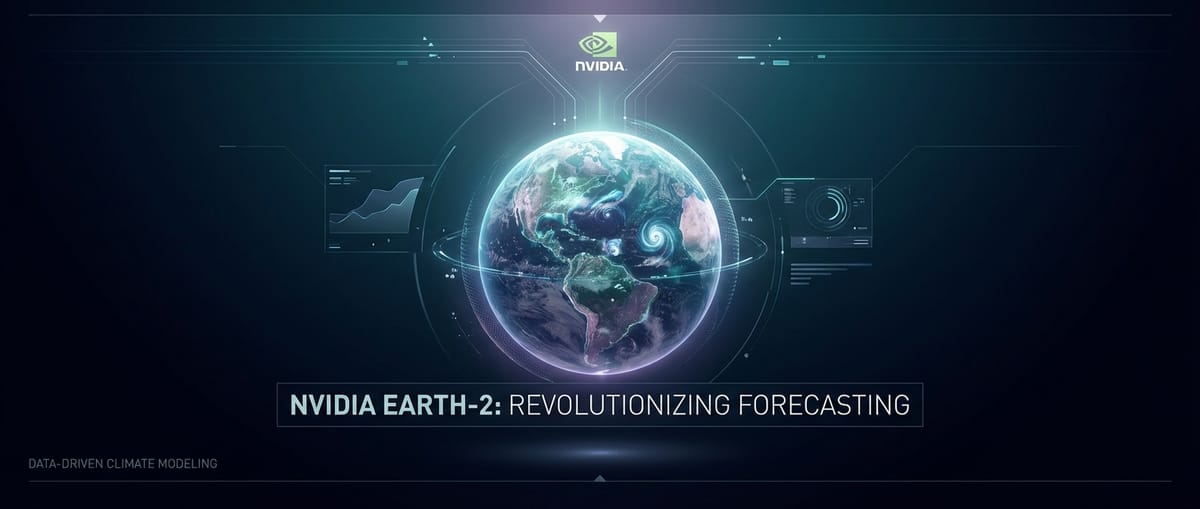 NVIDIA открывает доступ к моделям Earth-2 для революции в прогнозировании погоды