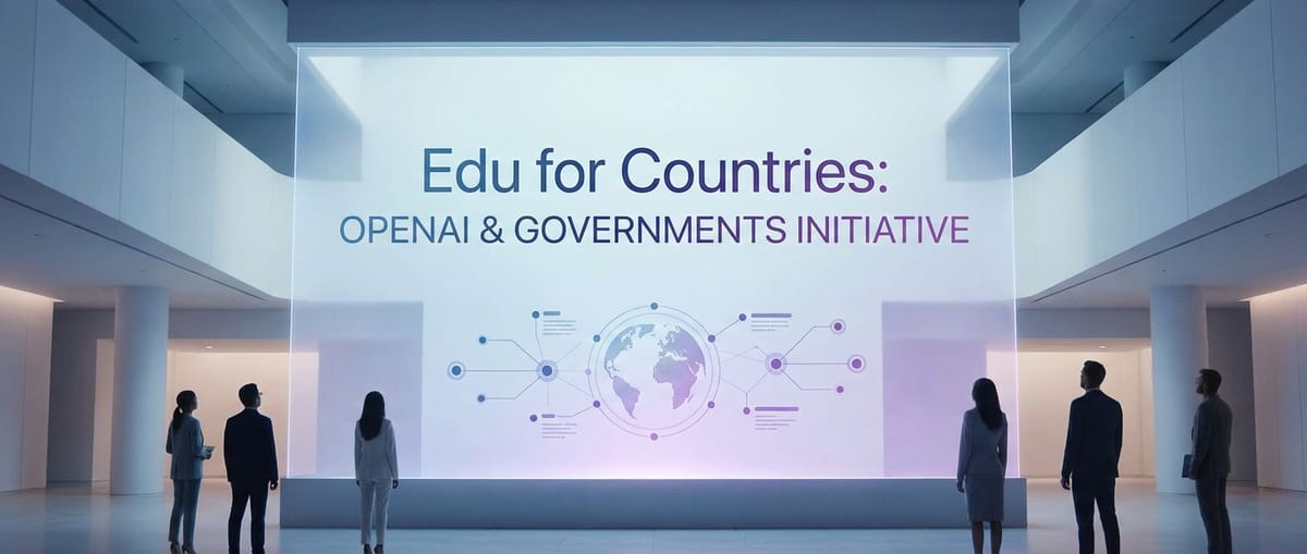 OpenAI поможет правительствам модернизировать образование через инициативу Edu for Countries
