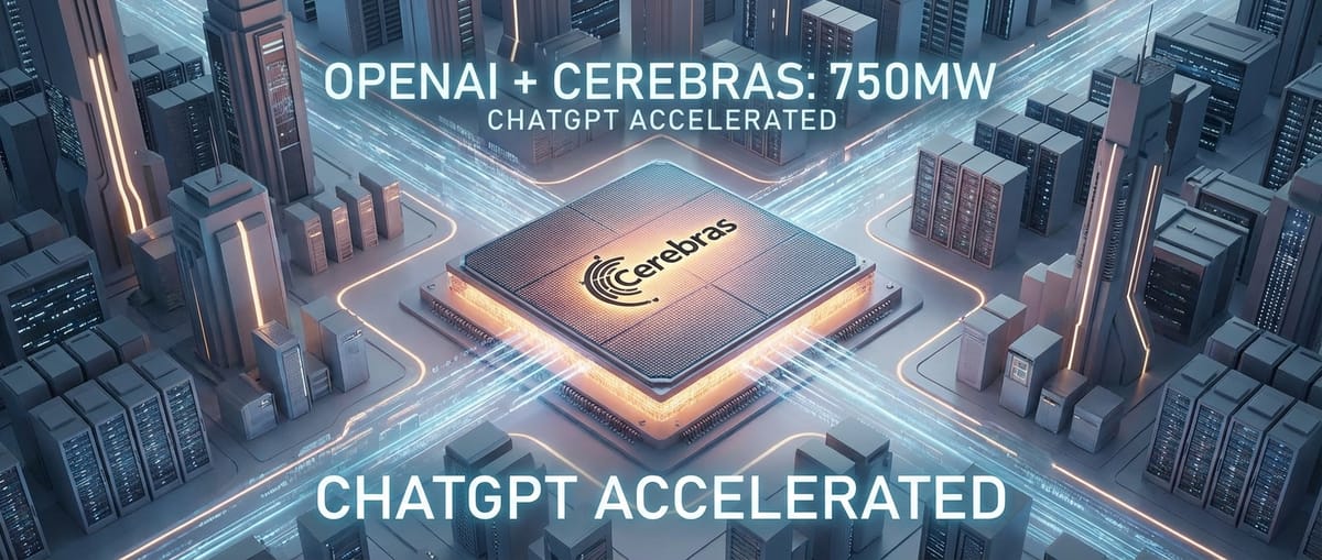 OpenAI ускорит работу ChatGPT благодаря партнерству с Cerebras на 750 МВт