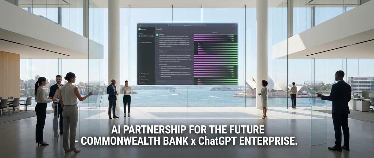 Крупнейший банк Австралии внедряет ChatGPT Enterprise для 50 000 сотрудников