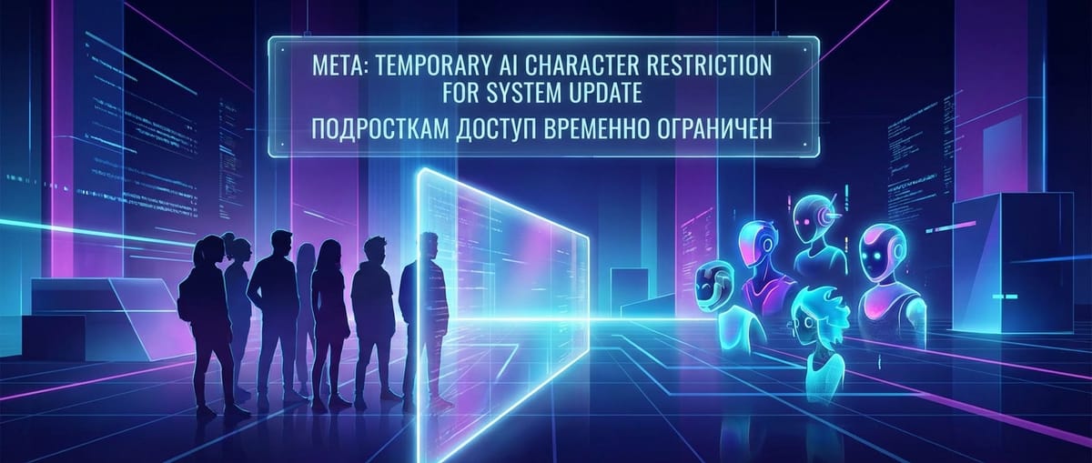Meta временно ограничила доступ подростков к ИИ-персонажам ради обновления системы