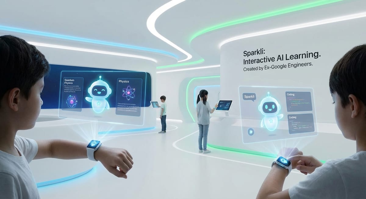 Экс-инженеры Google создают интерактивное ИИ-приложение Sparkli для обучения детей