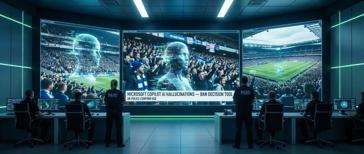 Полиция Великобритании признала использование галлюцинаций Microsoft Copilot при наложении банов на футбольных фанатов