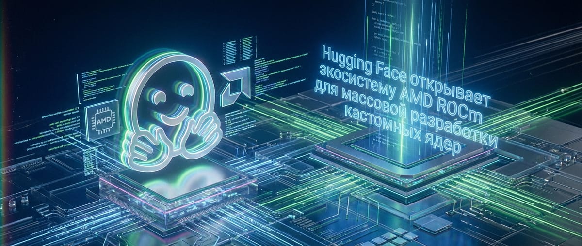 Hugging Face открывает экосистему AMD ROCm для массовой разработки кастомных ядер