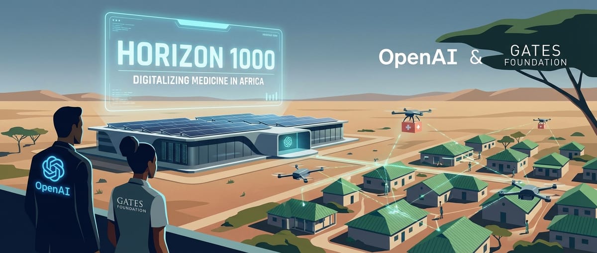 OpenAI и Фонд Гейтсов запускают проект Horizon 1000 для цифровизации медицины в Африке