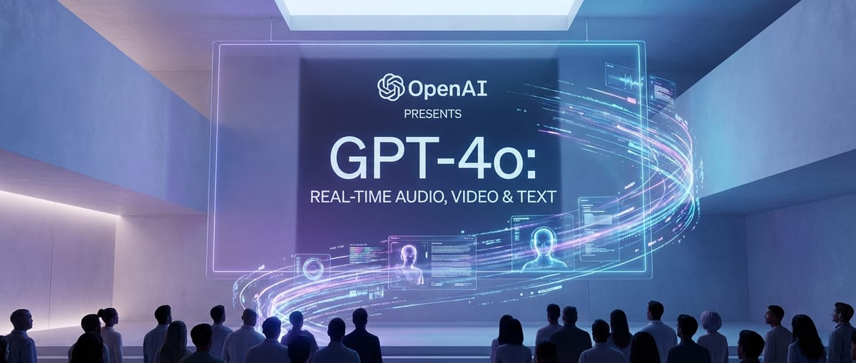 OpenAI представила GPT-4o: флагманская модель с поддержкой аудио и видео в реальном времени
