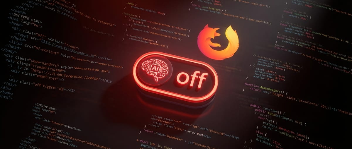 Firefox наносит ответный удар: в браузере появится «красная кнопка» для отключения всего AI