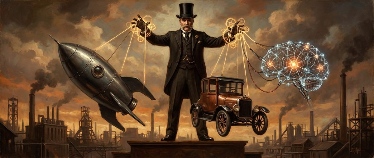 Прощайте, корпорации. Да здравствуют персональные империи Илона Маска