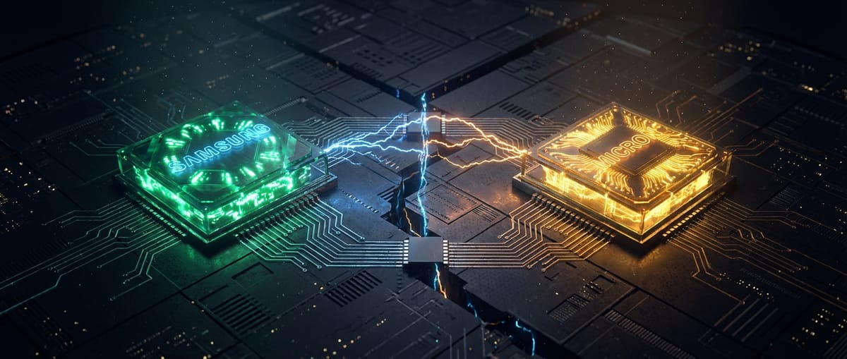 Samsung объявляет себя первым поставщиком HBM4. На день позже Micron