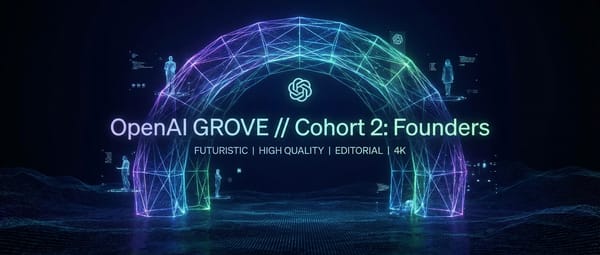 OpenAI открыла набор во второй поток программы Grove для основателей стартапов