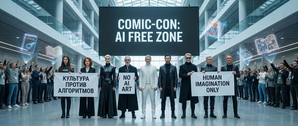 Культура против алгоритмов: писатели-фантасты и Comic-Con отказываются от использования ИИ