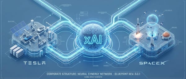 Маск собирает Тессеракт: SpaceX, Tesla и xAI могут слиться в единую AI-империю